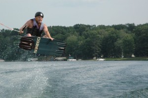 Mark Wakeboarding Mute Grab